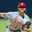 Aaron Nola de los Filis de Filadelfia MLB