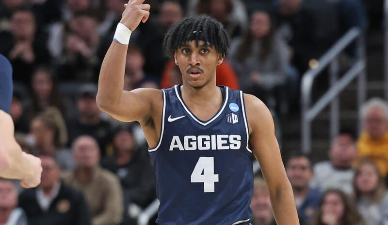 Ian Martinez Utah State Aggies March Madness