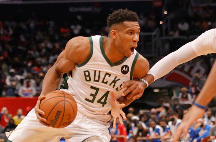 Giannis Antetokounmpo Milwaukee Bucks NBA