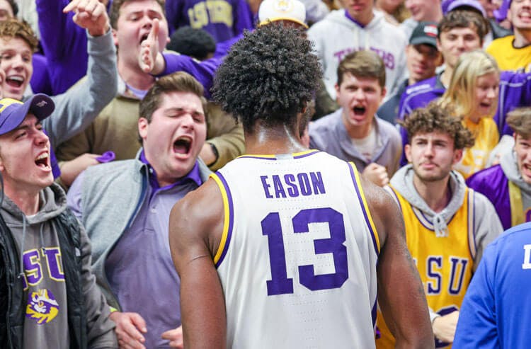 Tari Eason LSU Tigers college basketball