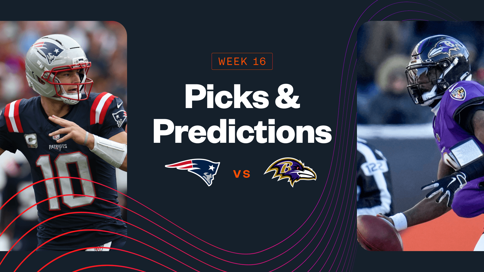 Drake Maye New England Patriots Lamar Jackson Baltimore Ravens NFL