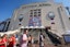 Oklahoma fans walk around before the Red River Rivalry college football game between the University of Oklahoma Sooners and the Texas Longhorn at the Cotton Bowl in Dallas, Texas, Saturday, Oct., 12, 2024.