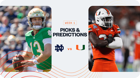 How To Bet - Notre Dame vs Miami Prediction, Picks & Odds for Tonight — College Football Week 1