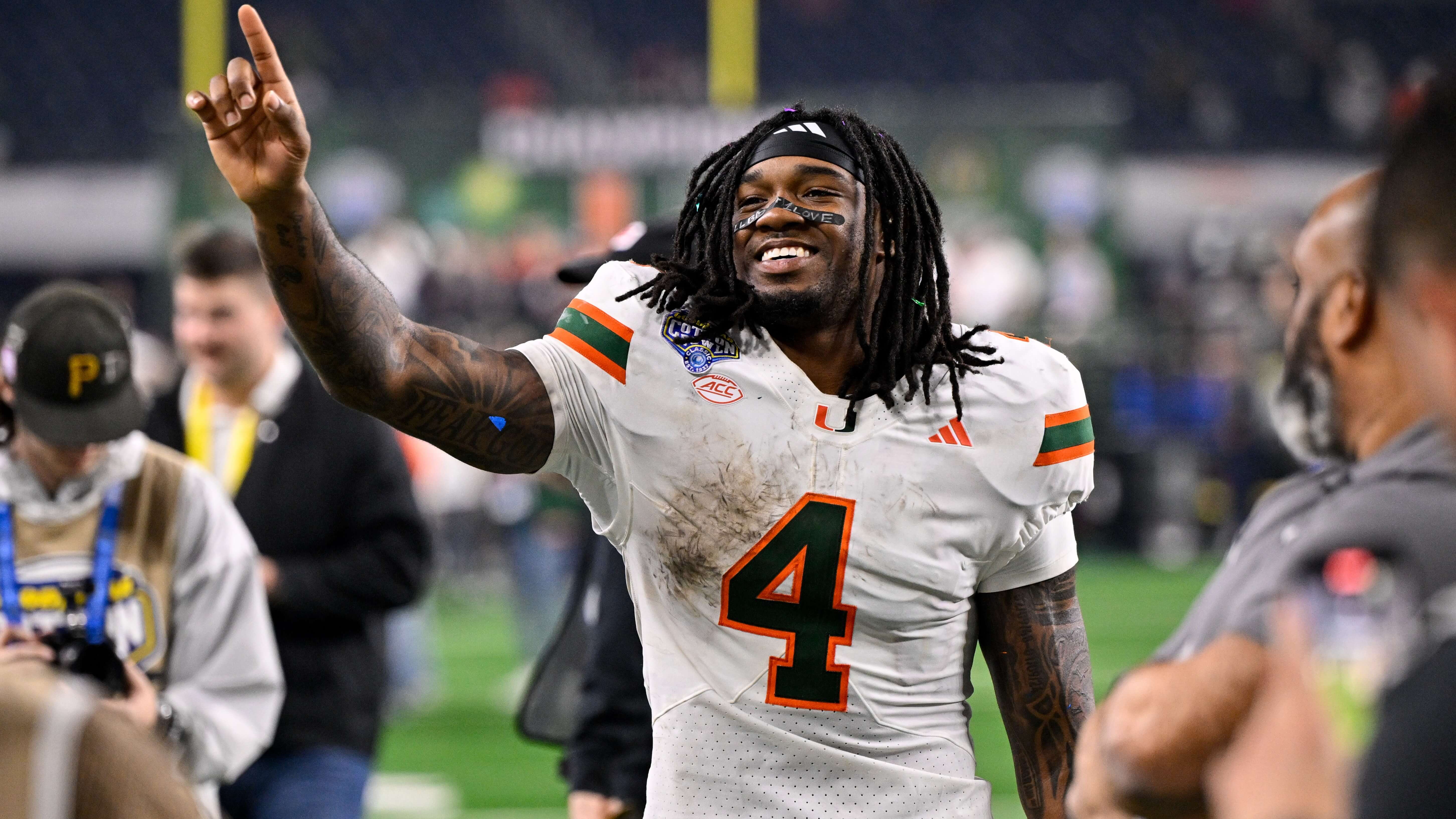 Miami Hurricanes Mark Fletcher Jr. CFB
