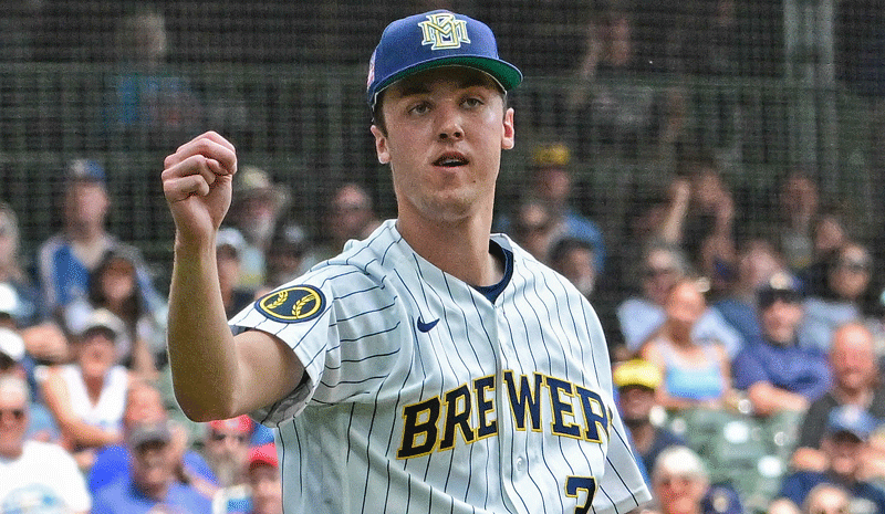 Jacob Misiorowski Milwaukee Brewers MLB