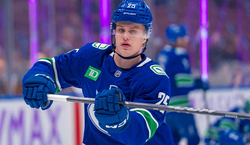 Elias Pettersson Vancouver Canucks NHL