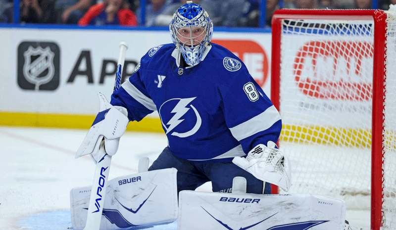 How To Bet - NHL Odds To Win Vezina Trophy 2026: Vasilevskiy Continues to Strengthen Resume