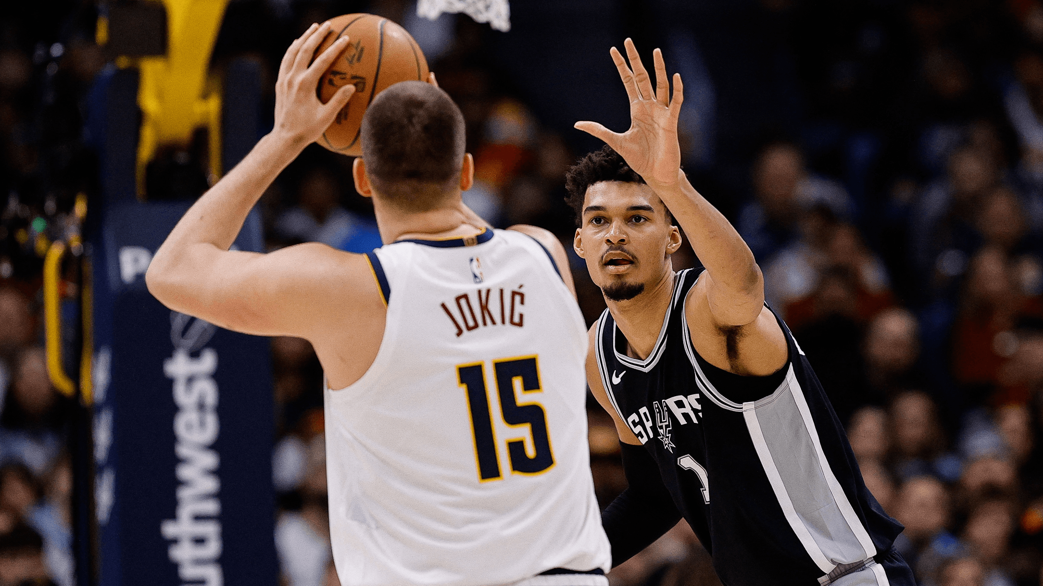 Nikola Jokic Victor Wembanyama Denver Nuggets San Antonio Spurs NBA