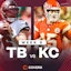 Patrick Mahomes Kansas City Chiefs and Baker Mayfield Tampa Bay Buccaneers NFL