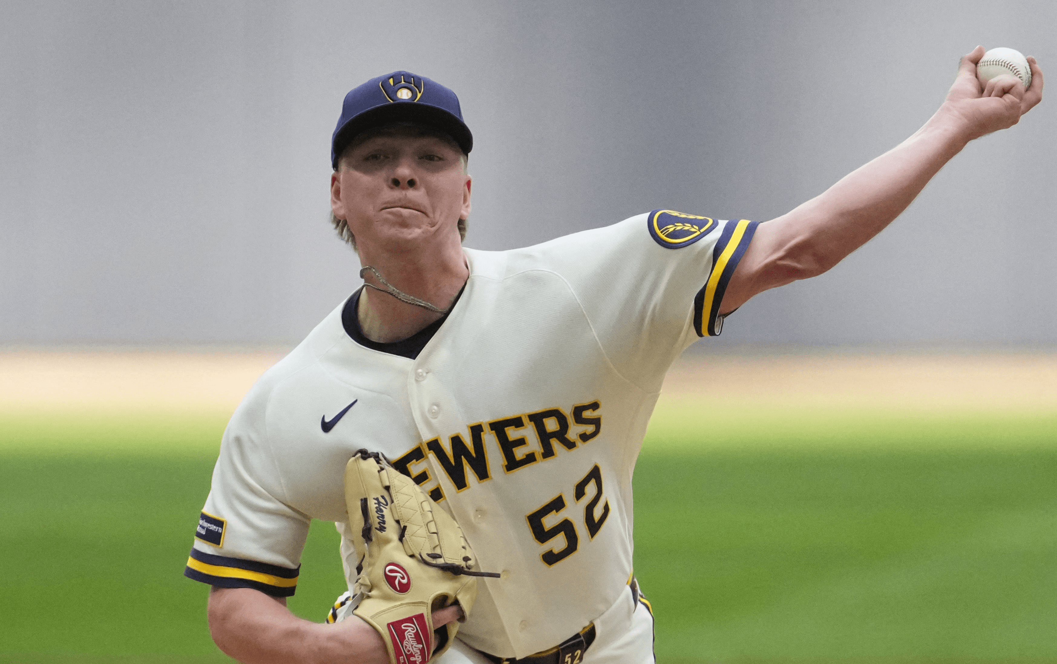 Kyle Harrison of the Milwaukee Brewers MLB