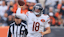 Chicago Bears quarterback Caleb Williams (18) throws a pass against the Cincinnati Bengals during the second quarter at Paycor Stadium.