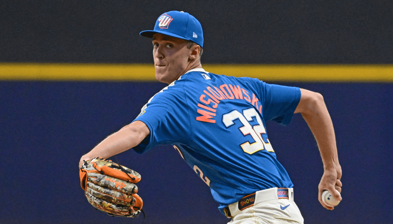 Jacob Misiorowski Milwaukee Brewers MLB