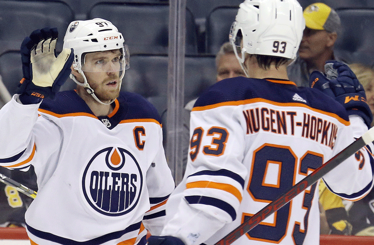 Connor McDavid Ryan Nugent-Hopkins Edmonton Oiler NHL Playoffs