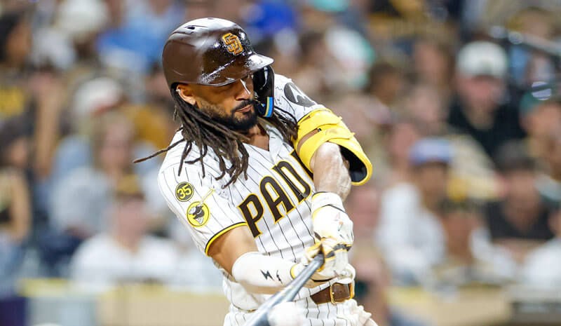 San Diego Padres right fielder Fernando Tatis Jr. (23).