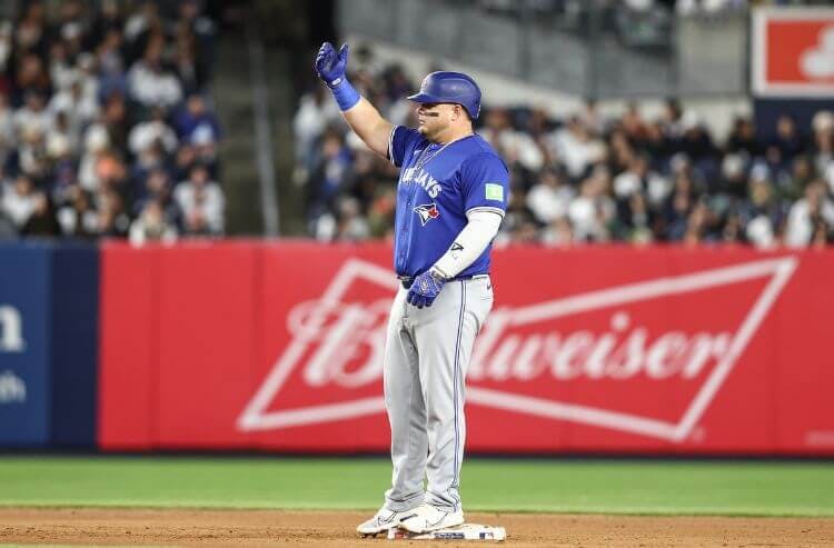 Toronto Blue Jays designated hitter Daniel Vogelbach