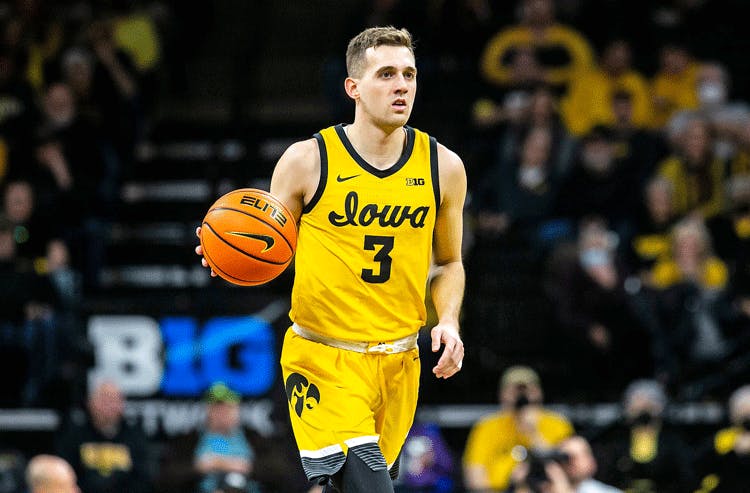 Jordan Bohannon Iowa Hawkeyes Big Ten Tournament