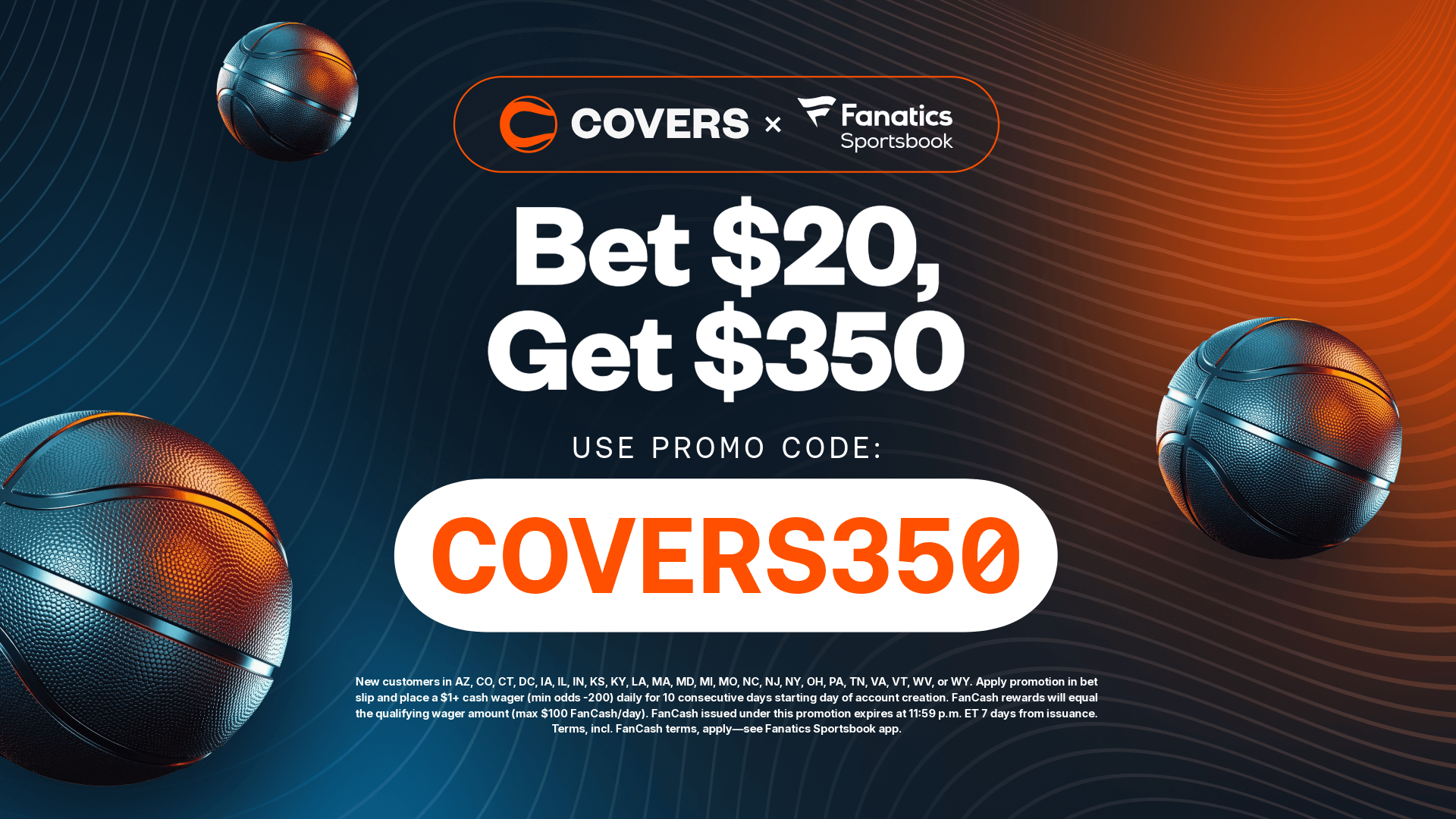 Claim FanCash with the Fanatics Sportsbook promo code.