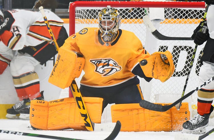 Juuse Saros Nashville Predators NHL