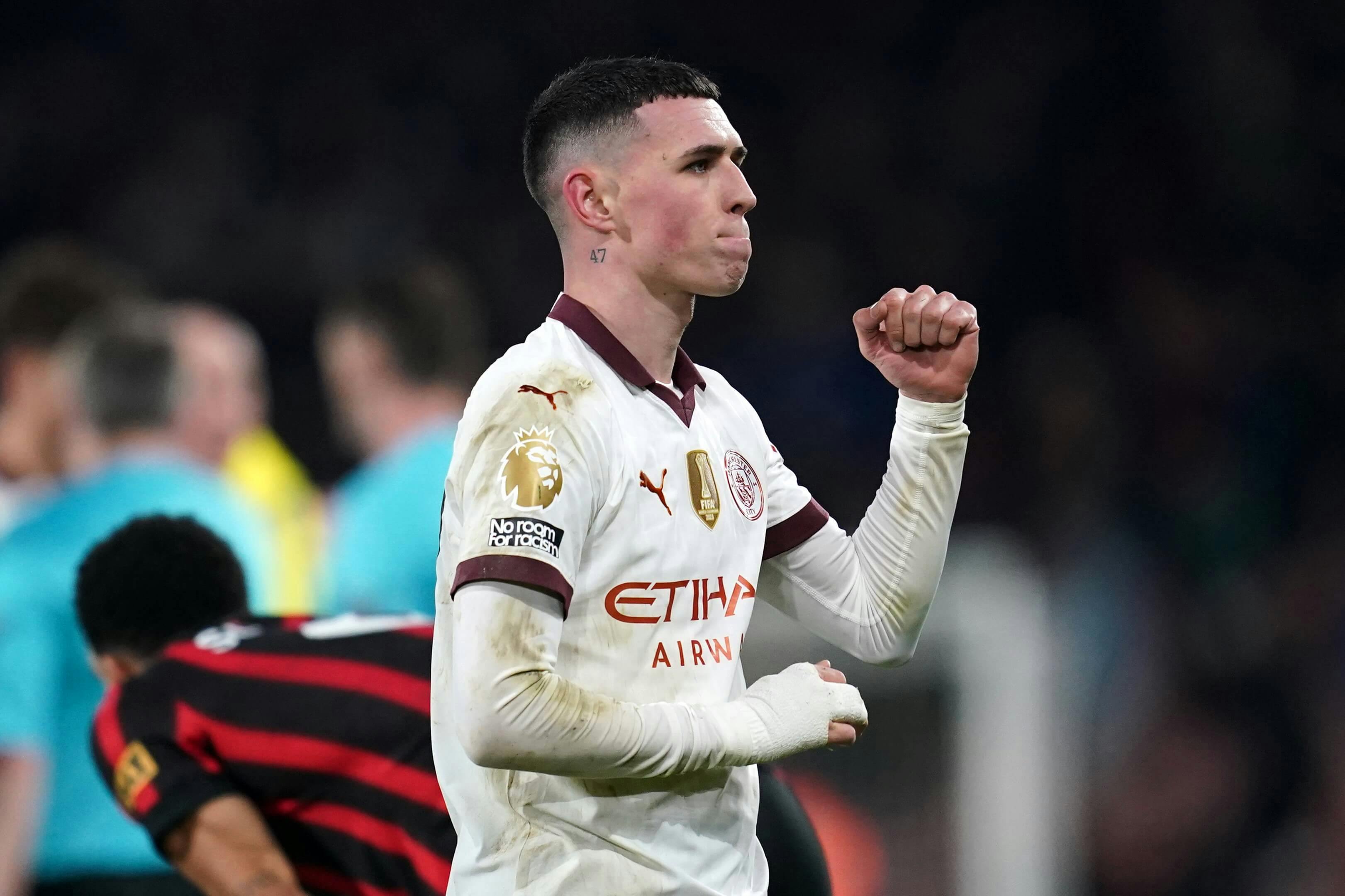 Manchester City's Phil Foden FA Cup