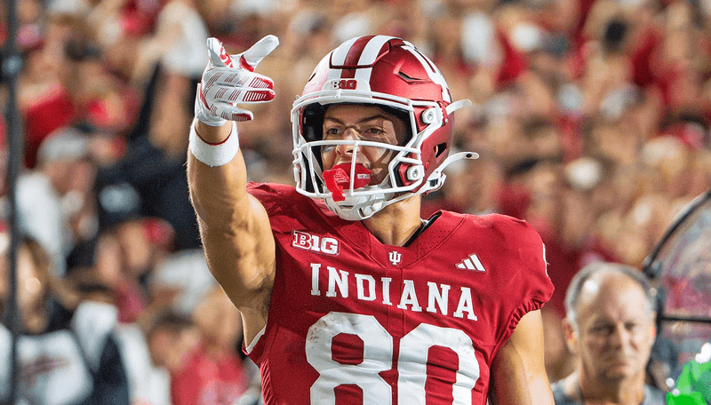 Ohio State vs. Indiana prediction. Charlie Becker Indiana Hoosiers Big Ten college football