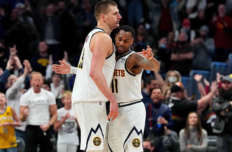 Nikola Jokic Monte Morris Denver Nuggets NBA