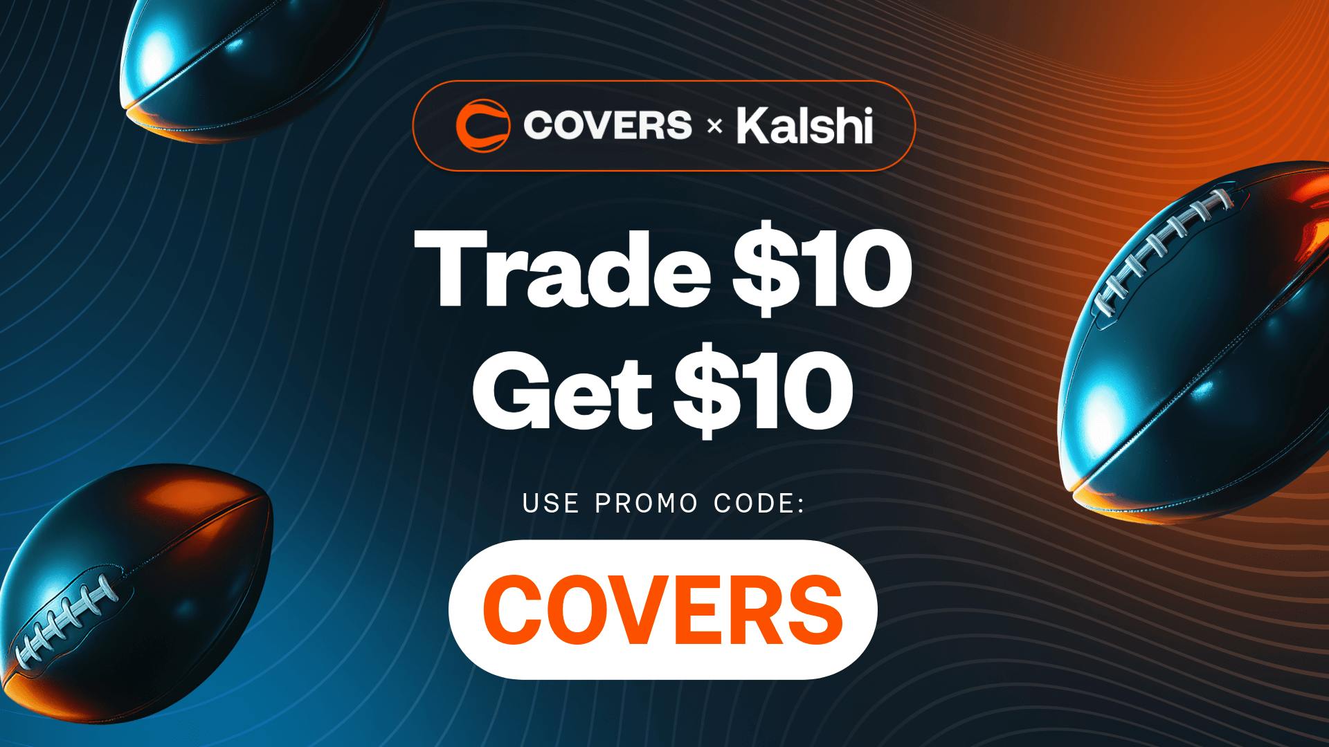 Kalshi Promo Code COVERS: Get $10 Bonus for NFL Conference Championship Sunday Predictions