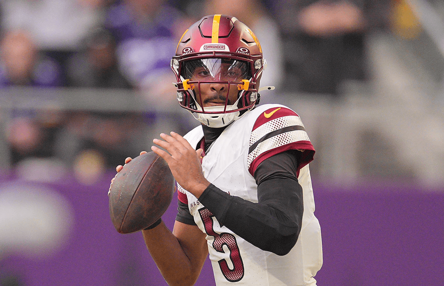 Jayden Daniels of the Washington Commanders NFL