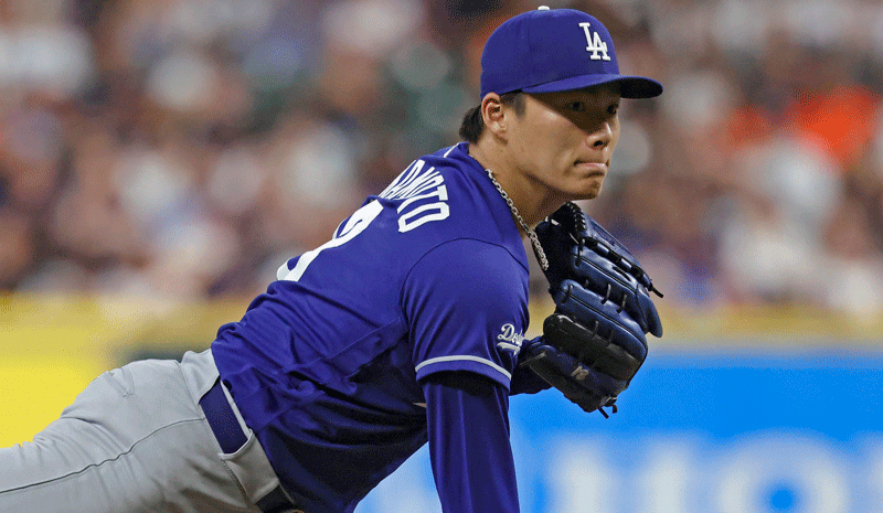 Yoshinobu Yamamoto Los Angeles Dodgers MLB