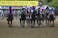 Horses break from the grate during the 146th running of the Preakness Stakes at Pimlico Race Course.