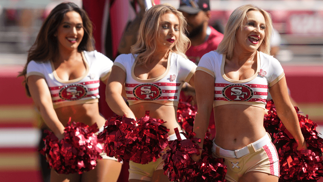 Commanders vs 49ers Moneyline Pick & Odds for MNF. The San Francisco 49ers Gold Rush Cheerleaders NFL