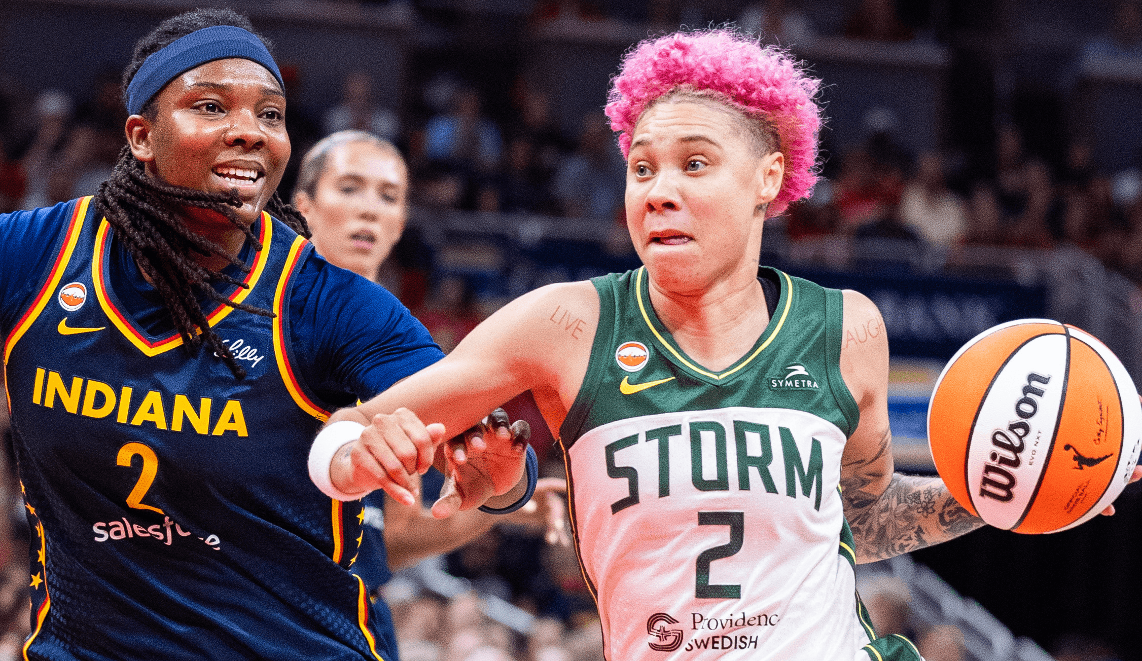 Natisha Hiedeman of the Seattle Storm WNBA