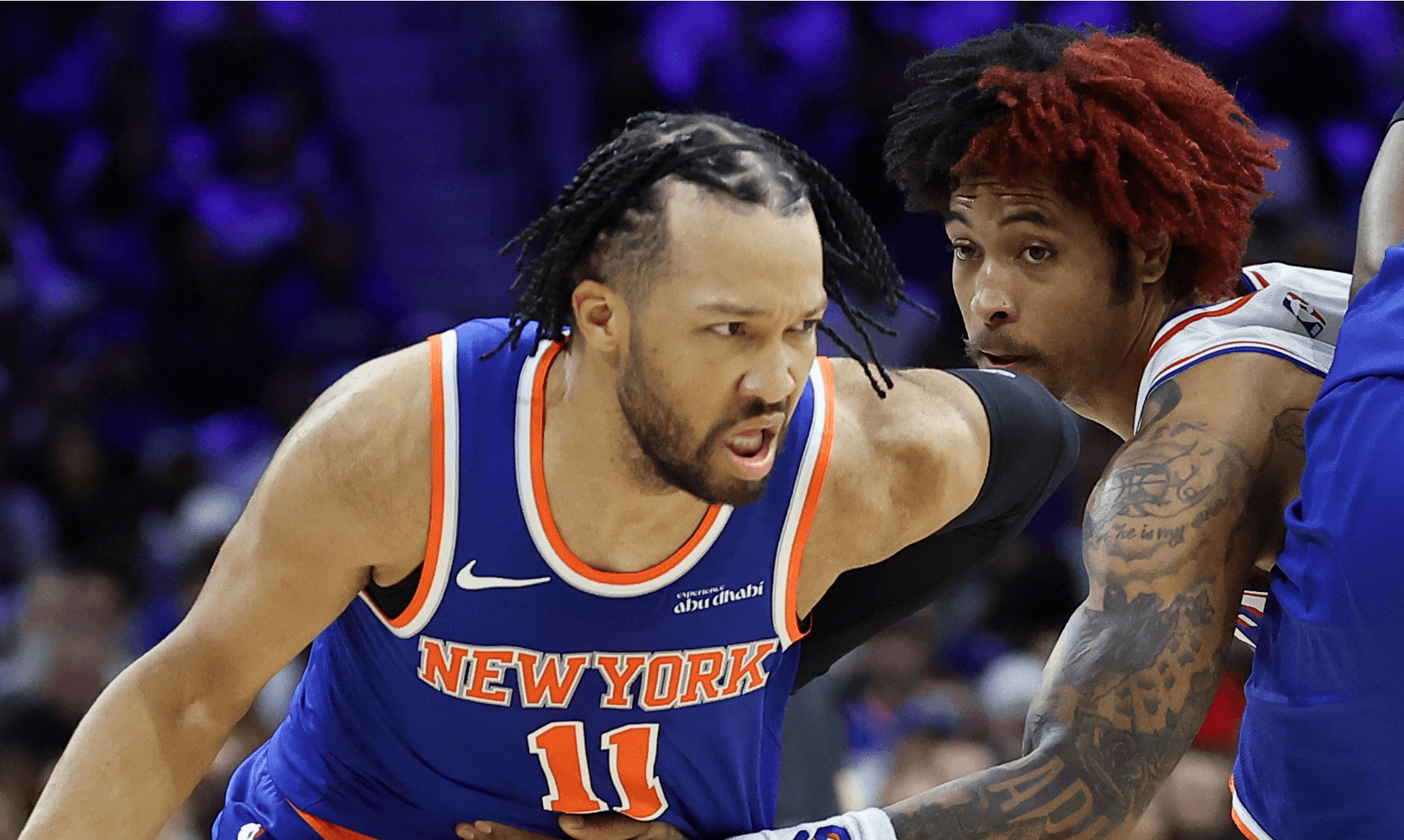 Jalen Brunson of the New York Knicks NBA