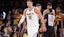 Denver Nuggets center Nikola Jokic (15) walks off the court during a time out.