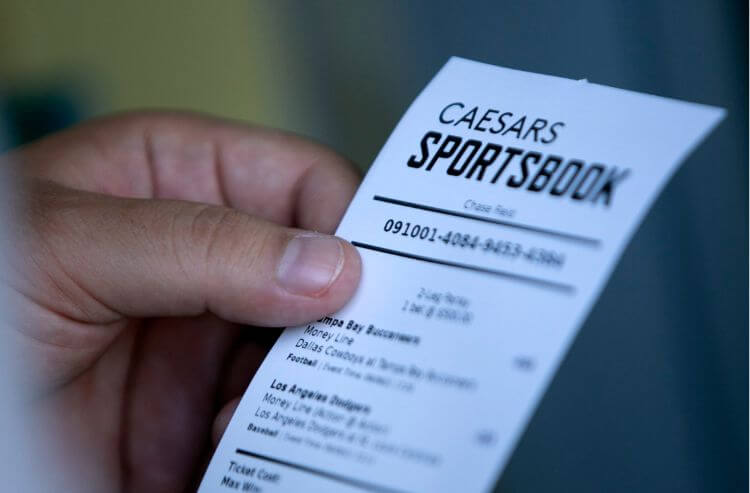 Caesars Sportsbook Betting Slip