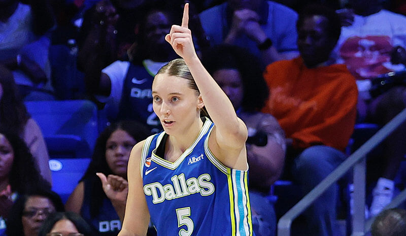 Paige Bueckers Sonia Citron Dallas Wings Washington Mystics WNBA