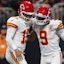 Patrick Mahomes and JuJu Smith-Schuster