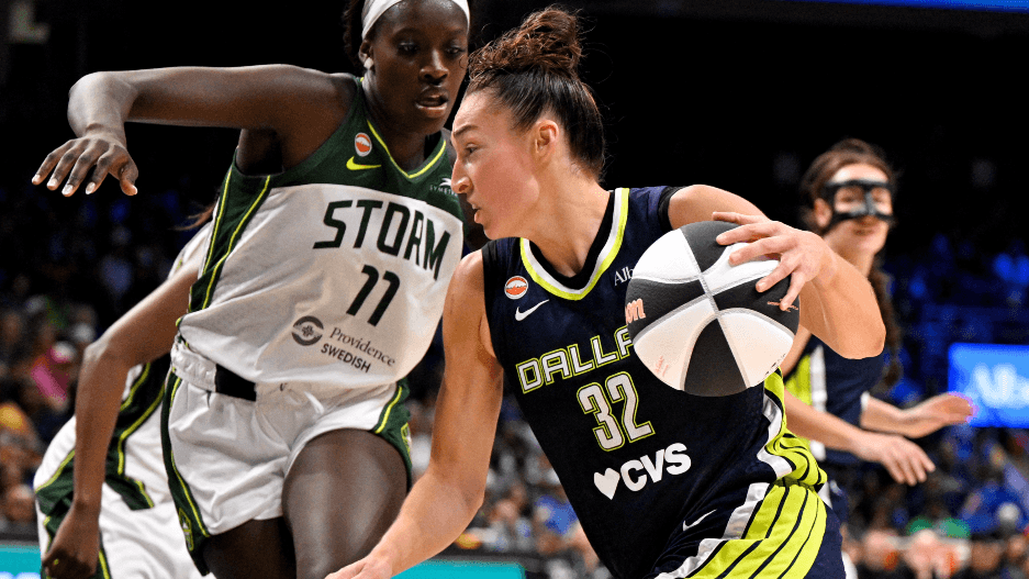 Dallas Wings forward Jessica Shepard WNBA