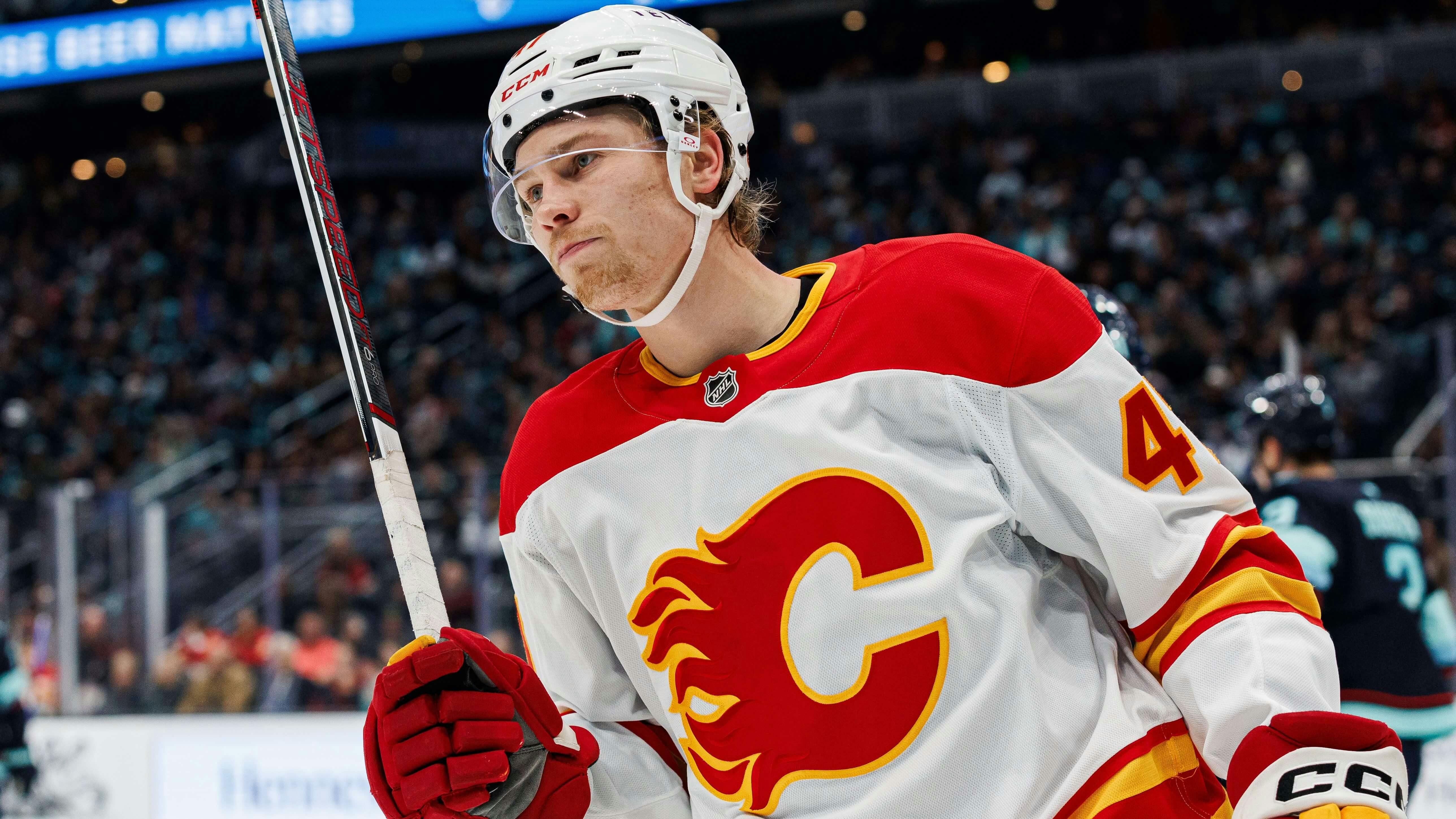 Connor Zary Calgary Flames NHL