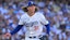 Los Angeles Dodgers pitcher Tyler Glasnow (31) reacts to a call.