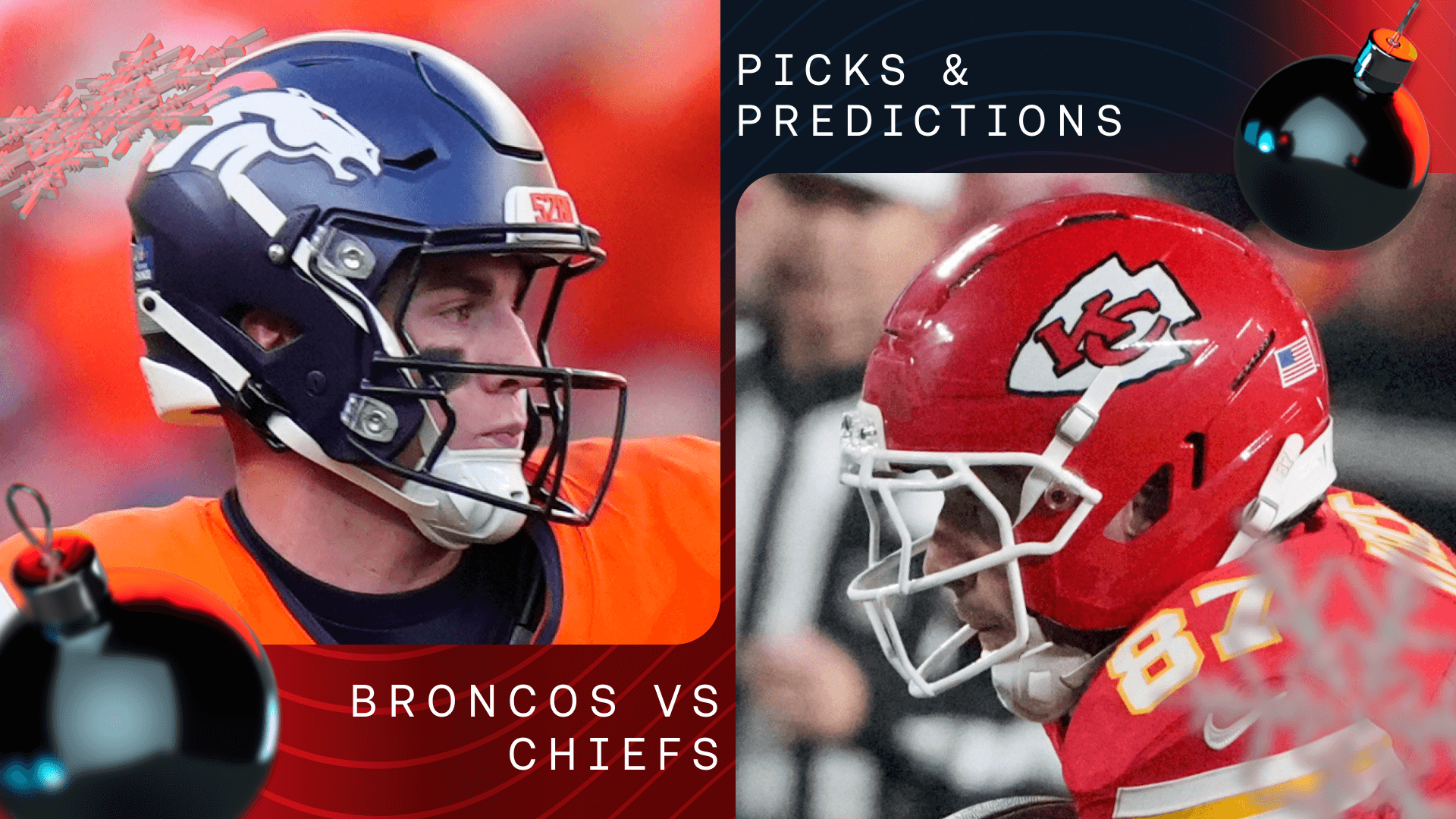 Broncos vs Chiefs Predictions, Picks & Best Bets for Tonight's Christmas Day Game