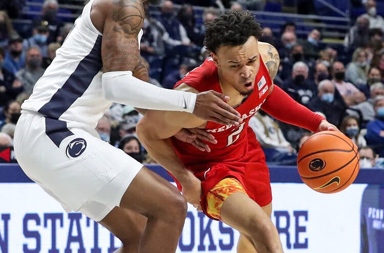 Trey McGowens Nebraska Cornhuskers Big Ten Tournament