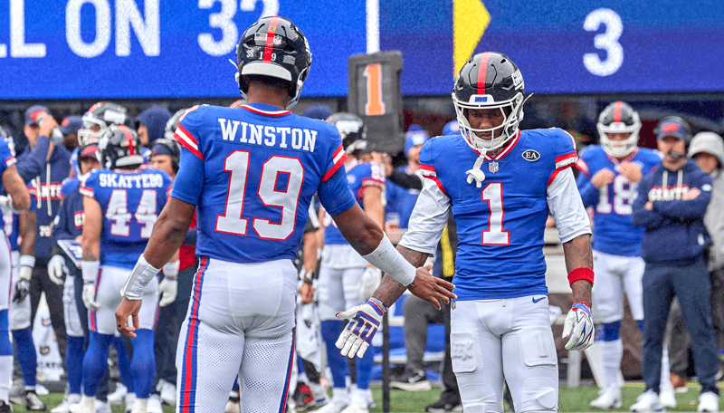 Jameis Winston Malik Nabers New York Giants NFL