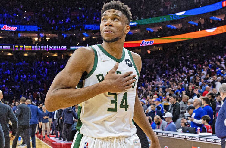 Giannis Antetokounmpo Milwaukee Bucks NBA