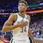 Giannis Antetokounmpo Milwaukee Bucks NBA