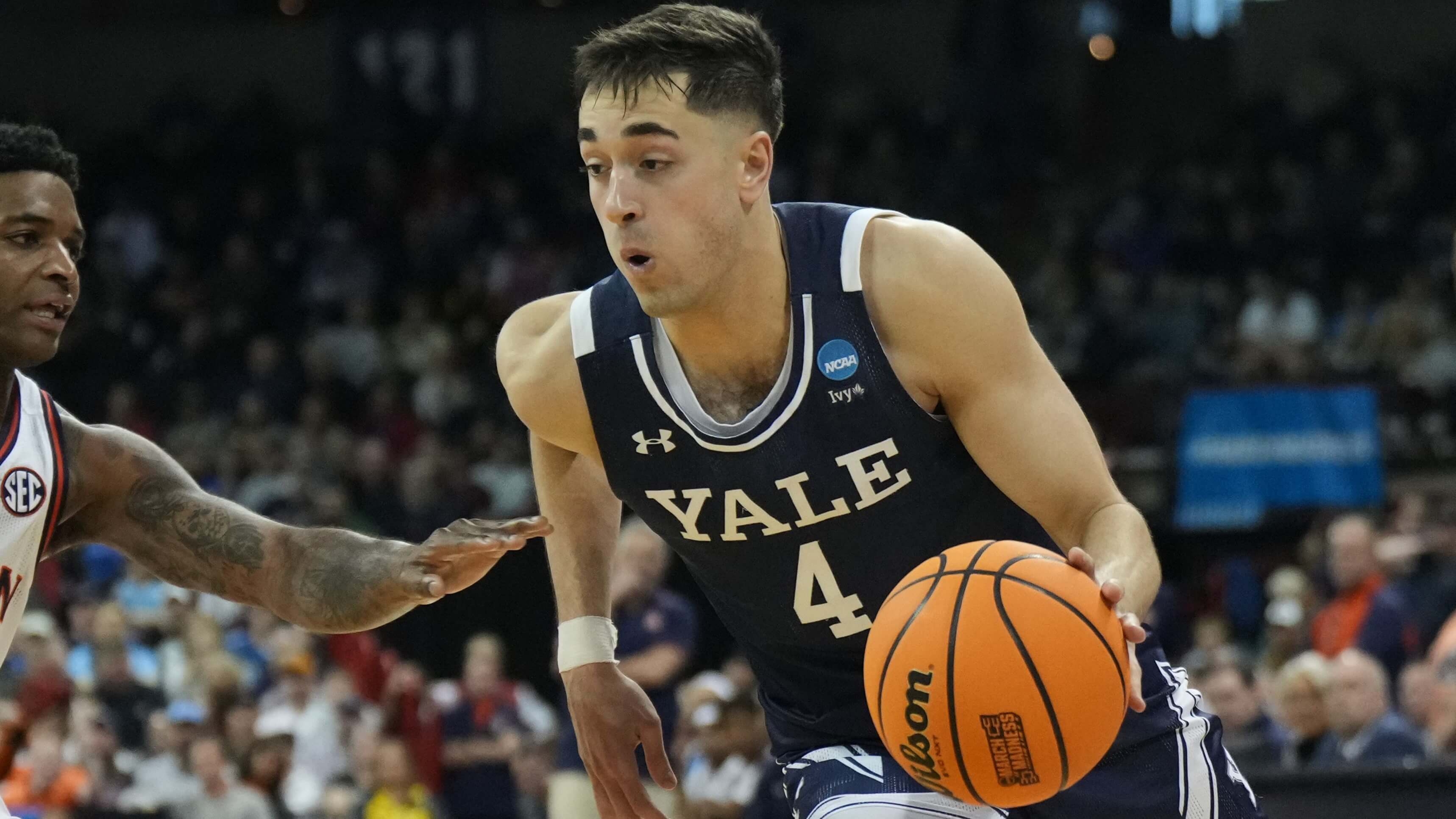 Yale Bulldogs NCAAM John Poulakidas