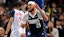 Dallas Mavericks center Daniel Gafford (21) celebrates after making a basket against the Washington Wizards