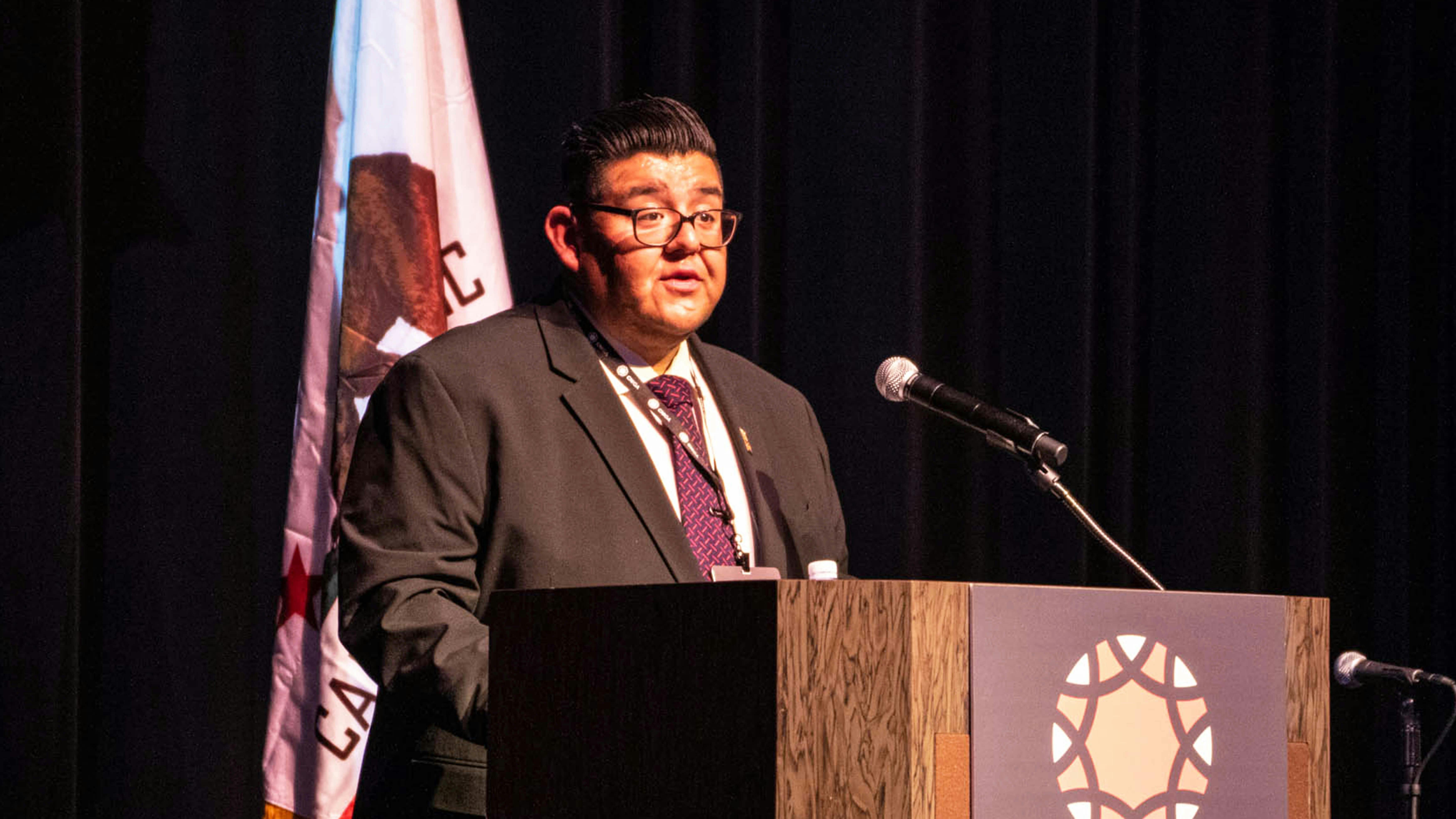 James Siva, chairman of the California Nations Indian Gaming Association. Photo Credit: CNIGA