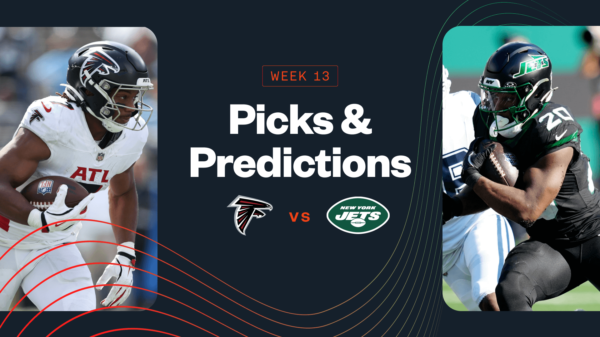 How To Bet - Falcons vs Jets Predictions, Picks & Best Bets for Today's NFL Week 13 Game