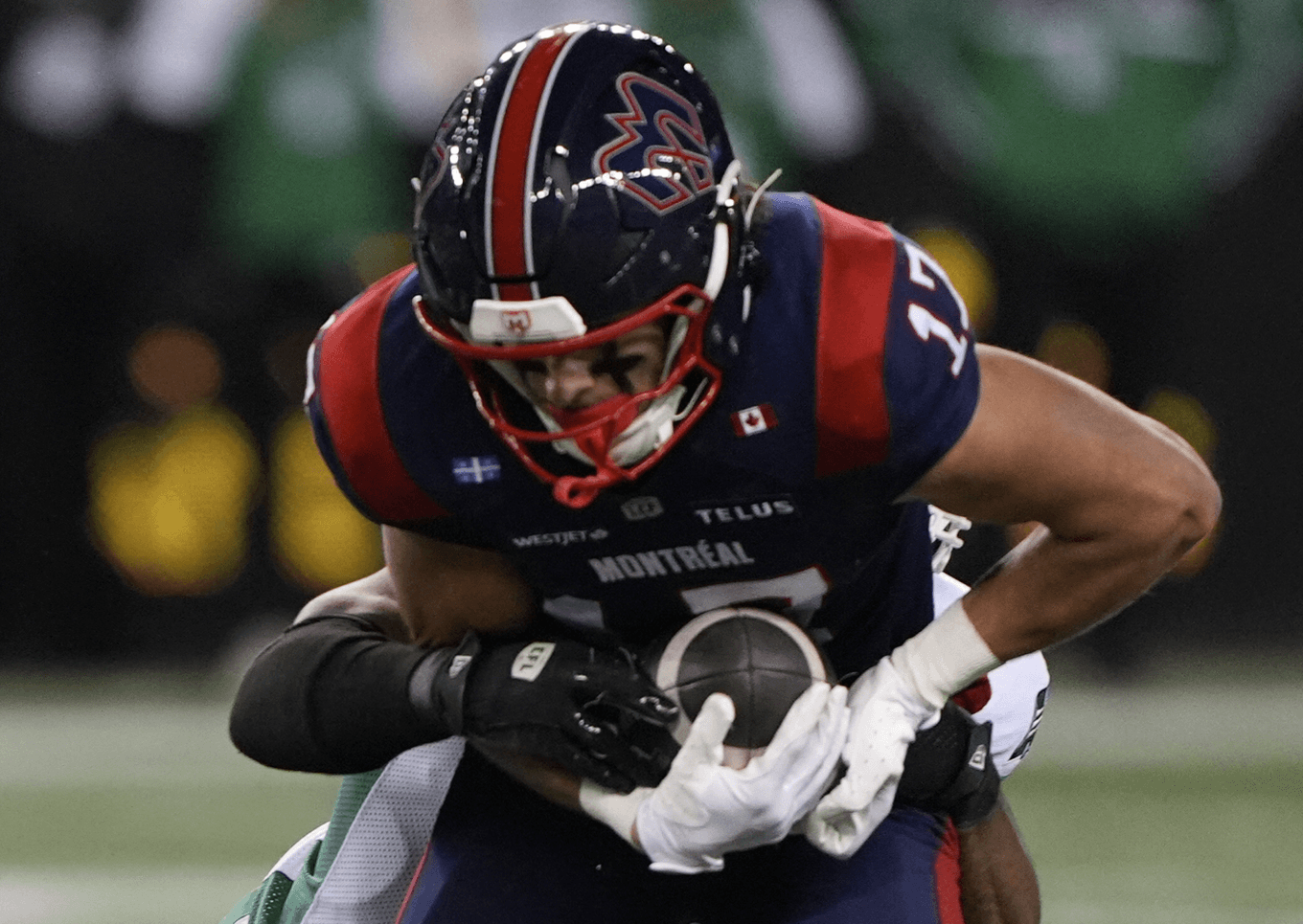 Cole Spieker of the Montreal Alouettes CFL