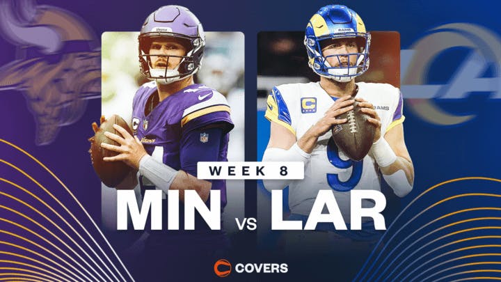 Minnesota Vikings starting quarterback Sam Darnold and Los Angeles Rams veteran quarterback Matthew Stafford.